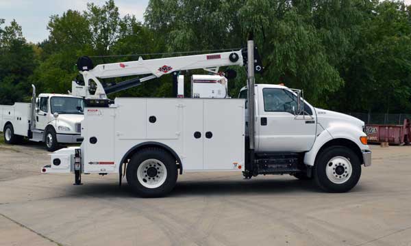 Service Truck For Sale, Lube Truck, Mechanic Body 