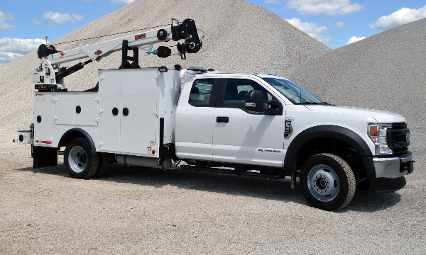 service truck 2025 Ford F550 Ext Cab Service Truck