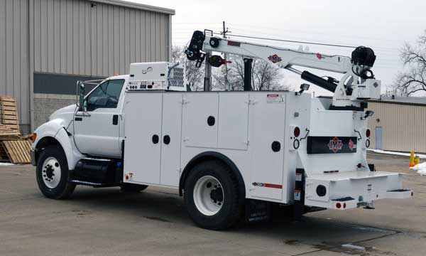 Service Truck For Sale, Lube Truck, Mechanic Body, IMT Crane | QT Equipment