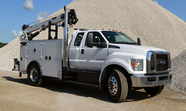 2019 Ford F750 Ext Cab Service Truck Qt Equipment