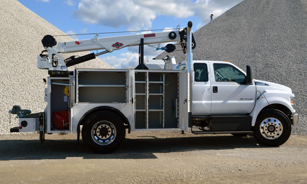 2019 Ford F750 Ext Cab Service Truck Qt Equipment