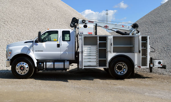 2019 Ford F750 Ext Cab Service Truck Qt Equipment