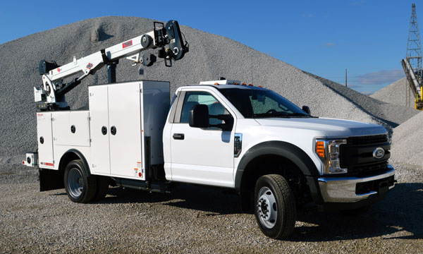 2019 Ford F550 Service Truck 4x4 Qt Equipment