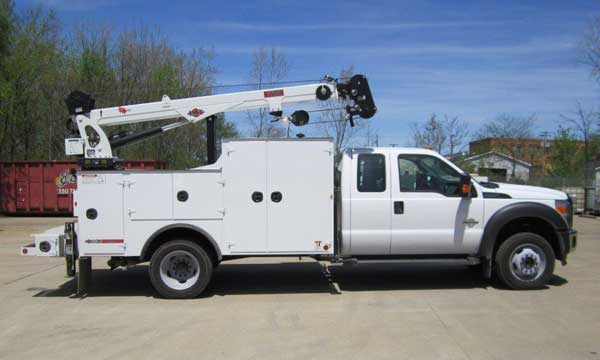 Service Truck For Sale, Lube Truck, Mechanic Body, IMT Crane | QT Equipment